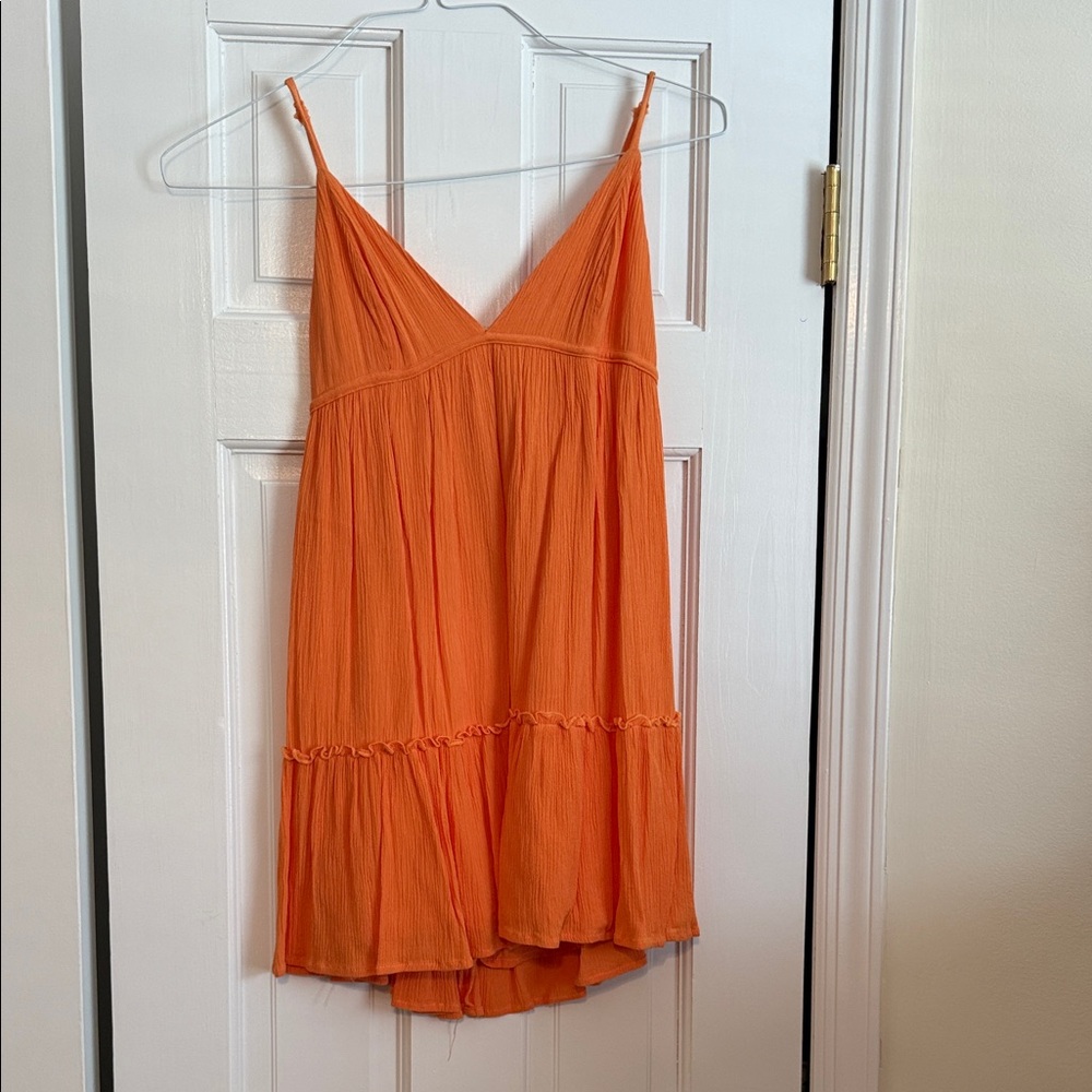 Garage Orange Mini Dress